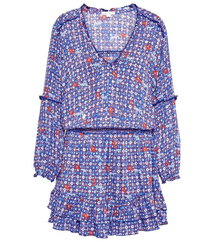 Poupette St Barth Ilona printed minidress. Poupette St Barth Ilona 印花迷你连衣裙