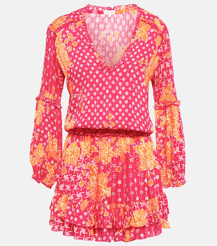 Poupette St Barth Ilona printed minidress. Poupette St Barth Ilona 印花迷你连衣裙
