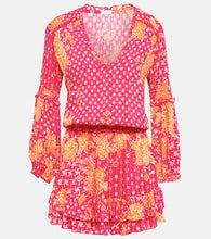 Poupette St Barth Ilona printed minidress. Poupette St Barth Ilona 印花迷你连衣裙