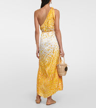 Poupette St Barth Isabelle one-shoulder maxi dress
