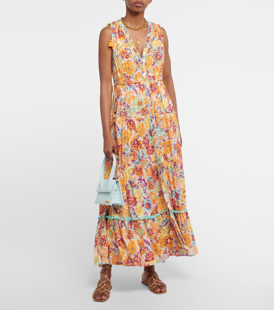 Poupette St Barth Ivy floral maxi dress