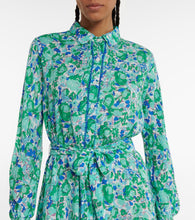 Poupette St Barth Kimi floral shirt dress