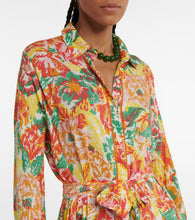Poupette St Barth Kimi floral shirt dress