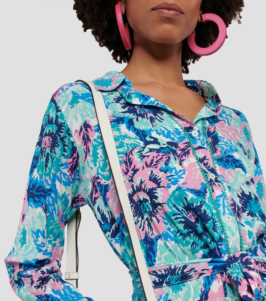 Poupette St Barth Kimi printed maxi dress