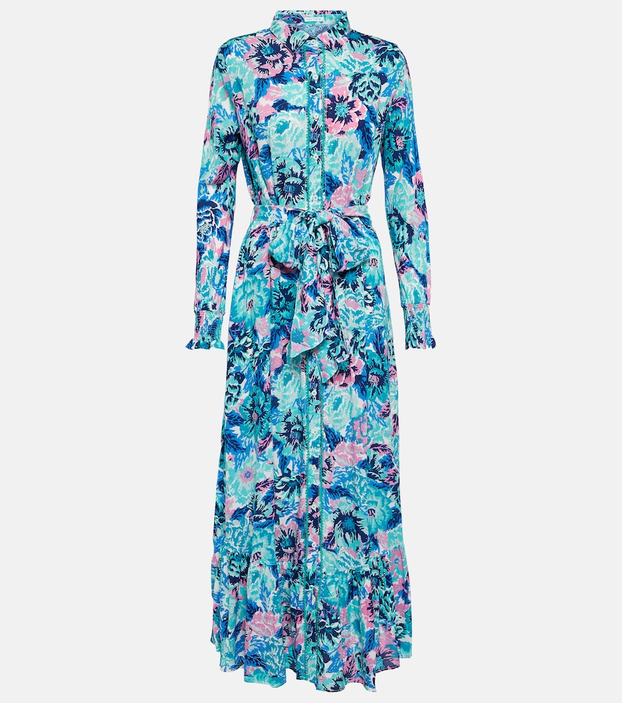 Poupette St Barth Kimi printed maxi dress. Poupette St Barth Kimi 印花长裙