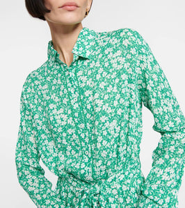 Poupette St Barth Kimi printed shirt dress