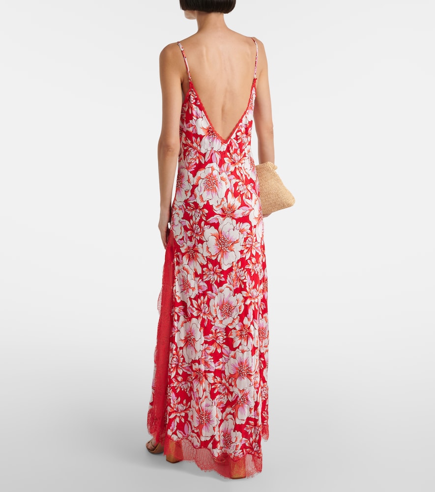 Poupette St Barth Lucia printed midi dress
