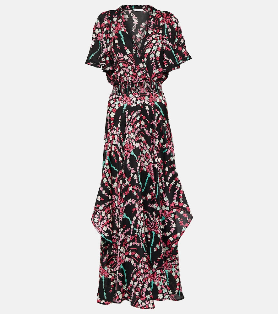 Poupette St Barth Mabelle printed maxi dress. Poupette St Barth Mabelle 印花超长连衣裙