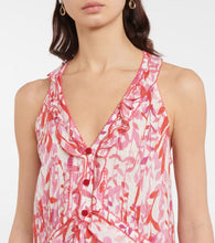 Poupette St Barth Mae printed minidress
