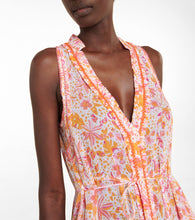 Poupette St Barth Nana floral cotton maxi dress