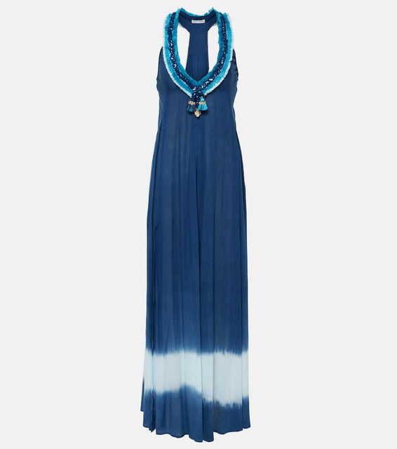 Poupette St Barth Nava floral maxi dress