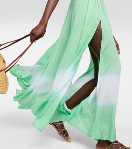 Poupette St Barth Nava tie-dye maxi dress