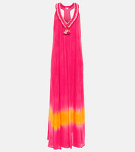 Poupette St Barth Nava tie-dye maxi dress. Poupette St Barth Nava 扎染超长连衣裙