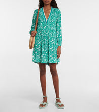 Poupette St Barth Ola floral georgette minidress
