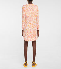 Poupette St Barth Ola floral rayon georgette minidress