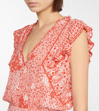 Poupette St Barth Paulina floral minidress