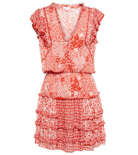 Poupette St Barth Paulina floral minidress. Poupette St Barth Paulina 花卉迷你连衣裙