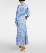 Poupette St Barth Printed midi dress