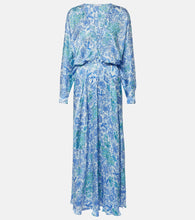 Poupette St Barth Printed midi dress. Poupette St Barth 印花中长连衣裙