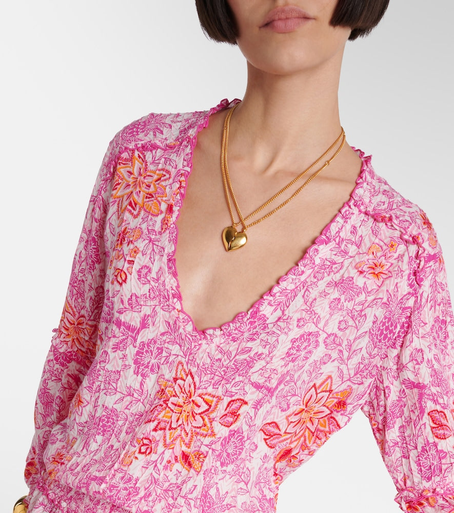 Poupette St Barth Printed minidress