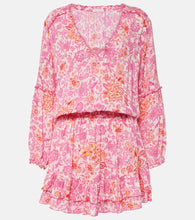 Poupette St Barth Printed minidress. Poupette St Barth 印花迷你连衣裙