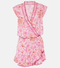 Poupette St Barth Printed minidress. Poupette St Barth 印花迷你连衣裙