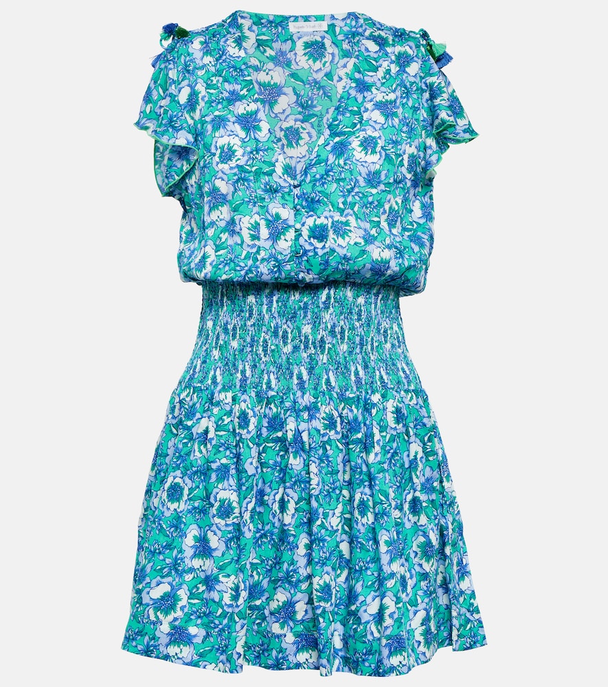 Poupette St Barth Rachel floral minidress. Poupette St Barth Rachel 花卉迷你连衣裙