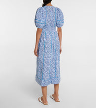 Poupette St Barth Reine floral midi dress