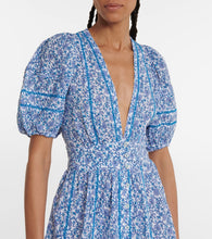 Poupette St Barth Reine floral midi dress