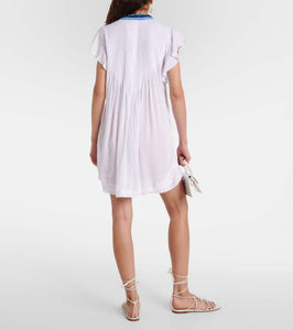 Poupette St Barth Sasha fringed minidress