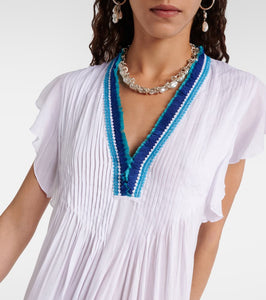 Poupette St Barth Sasha fringed minidress