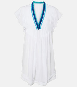 Poupette St Barth Sasha fringed minidress