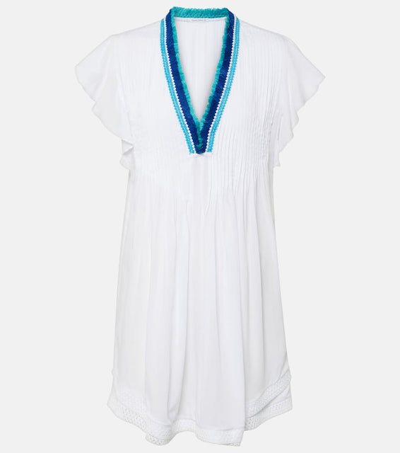Poupette St Barth Sasha fringed minidress