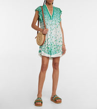 Poupette St Barth Sasha printed minidress