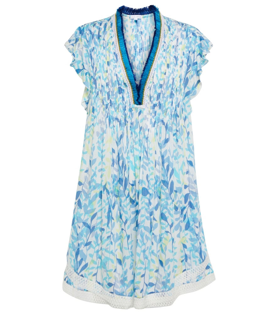 Poupette St Barth Sasha printed minidress. Poupette St Barth Sasha 印花迷你连衣裙