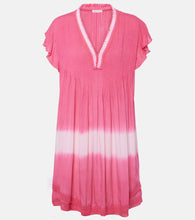 Poupette St Barth Sasha ruffled pleated minidress. Poupette St Barth Sasha 褶皱迷你连衣裙
