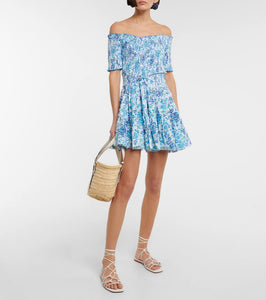 Poupette St Barth Soledad cotton minidress