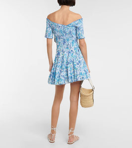 Poupette St Barth Soledad cotton minidress