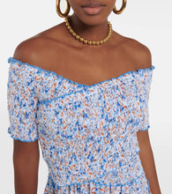 Poupette St Barth Soledad floral cotton minidress