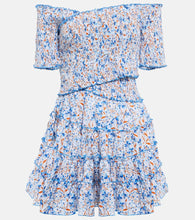 Poupette St Barth Soledad floral cotton minidress