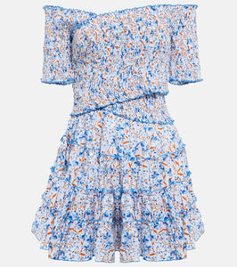 Poupette St Barth Soledad floral cotton minidress
