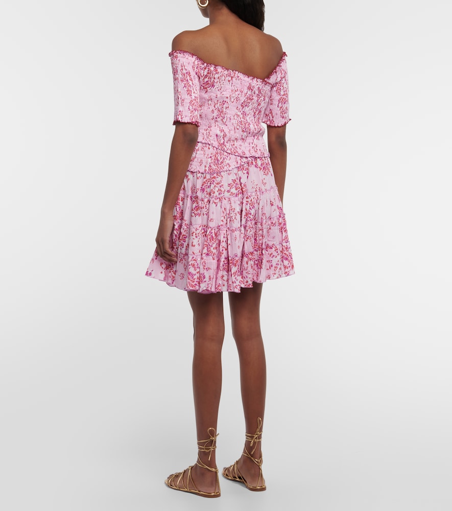 Poupette St Barth Soledad printed minidress