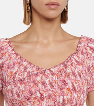 Poupette St Barth Soledad printed minidress