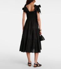 Poupette St Barth Triny cotton midi dress