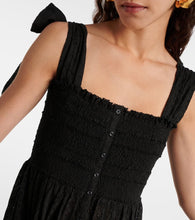 Poupette St Barth Triny cotton midi dress