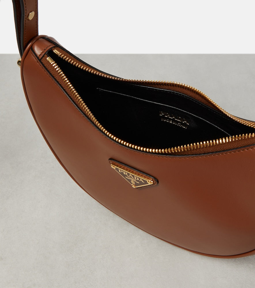 Prada Arqu√É¬© leather shoulder bag