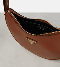 Prada Arqu√É¬© leather shoulder bag