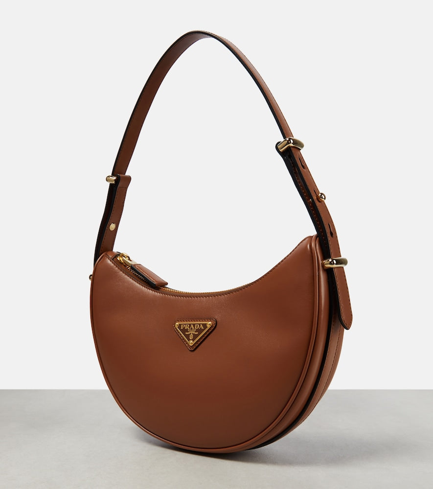 Prada Arqu√É¬© leather shoulder bag
