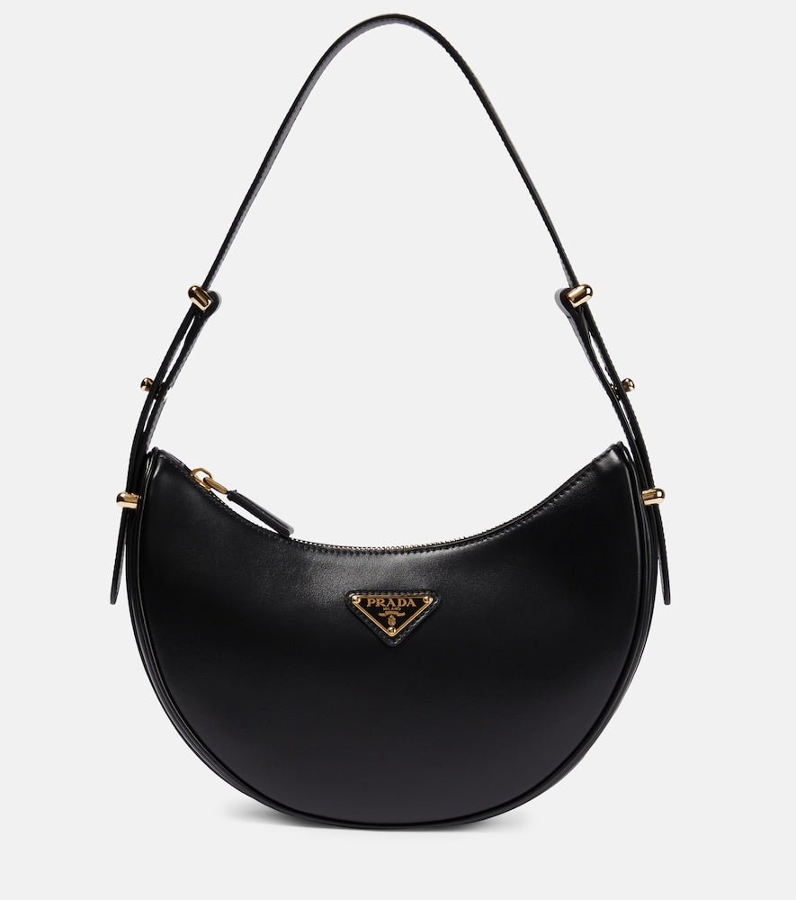 Prada Arqu√É¬© leather shoulder bag - Prada Arqu√É¬© 皮革单肩包