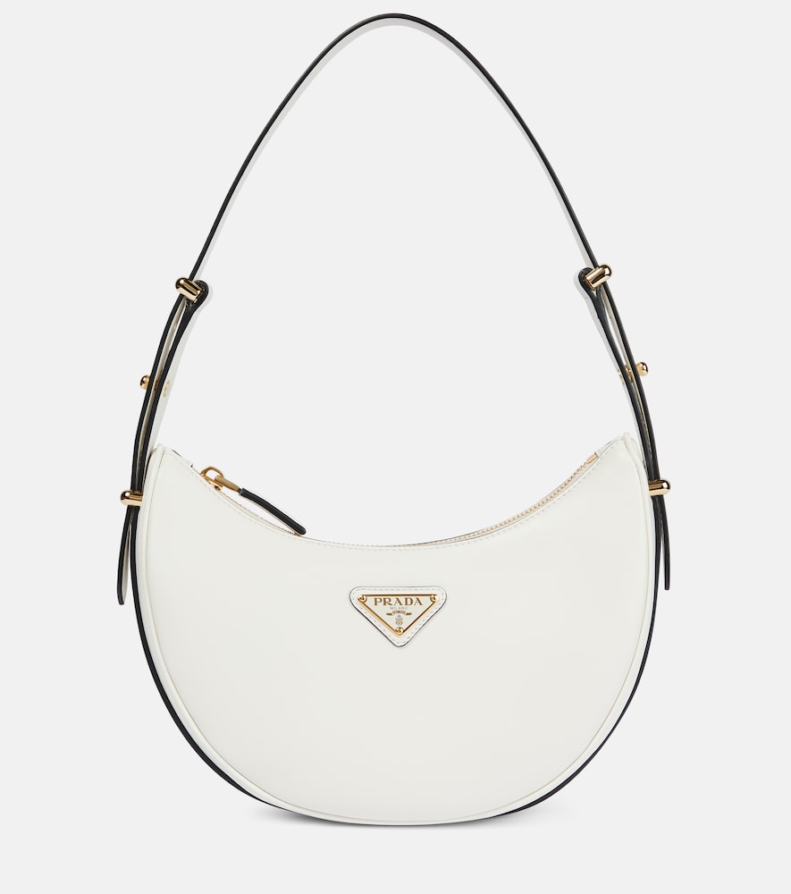 Prada Arqu√É¬© leather shoulder bag - Prada Arqu√É¬© 皮革单肩包